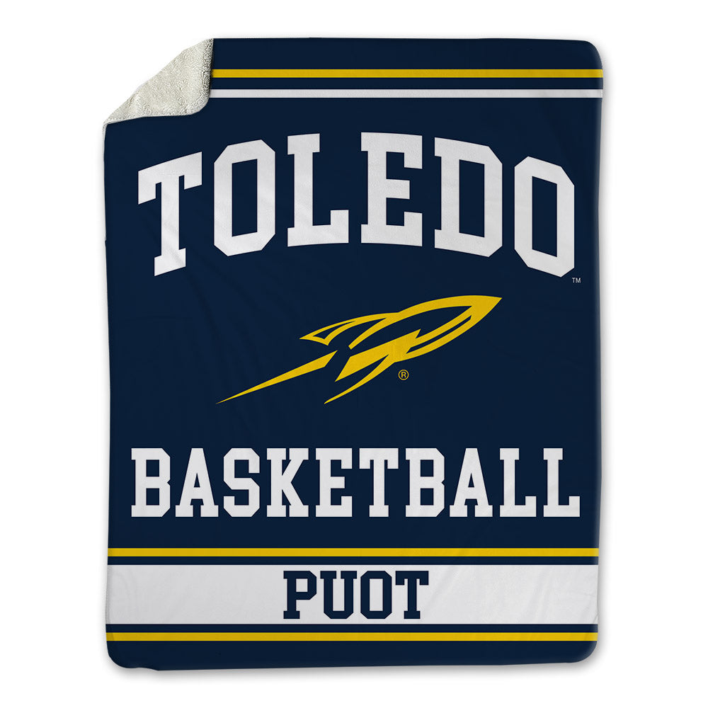 Toledo - NCAA Women's Basketball : Elizabeth Puot - Blanket-0