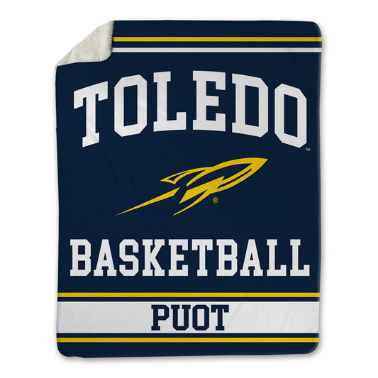 Toledo - NCAA Women's Basketball : Elizabeth Puot - Blanket-0