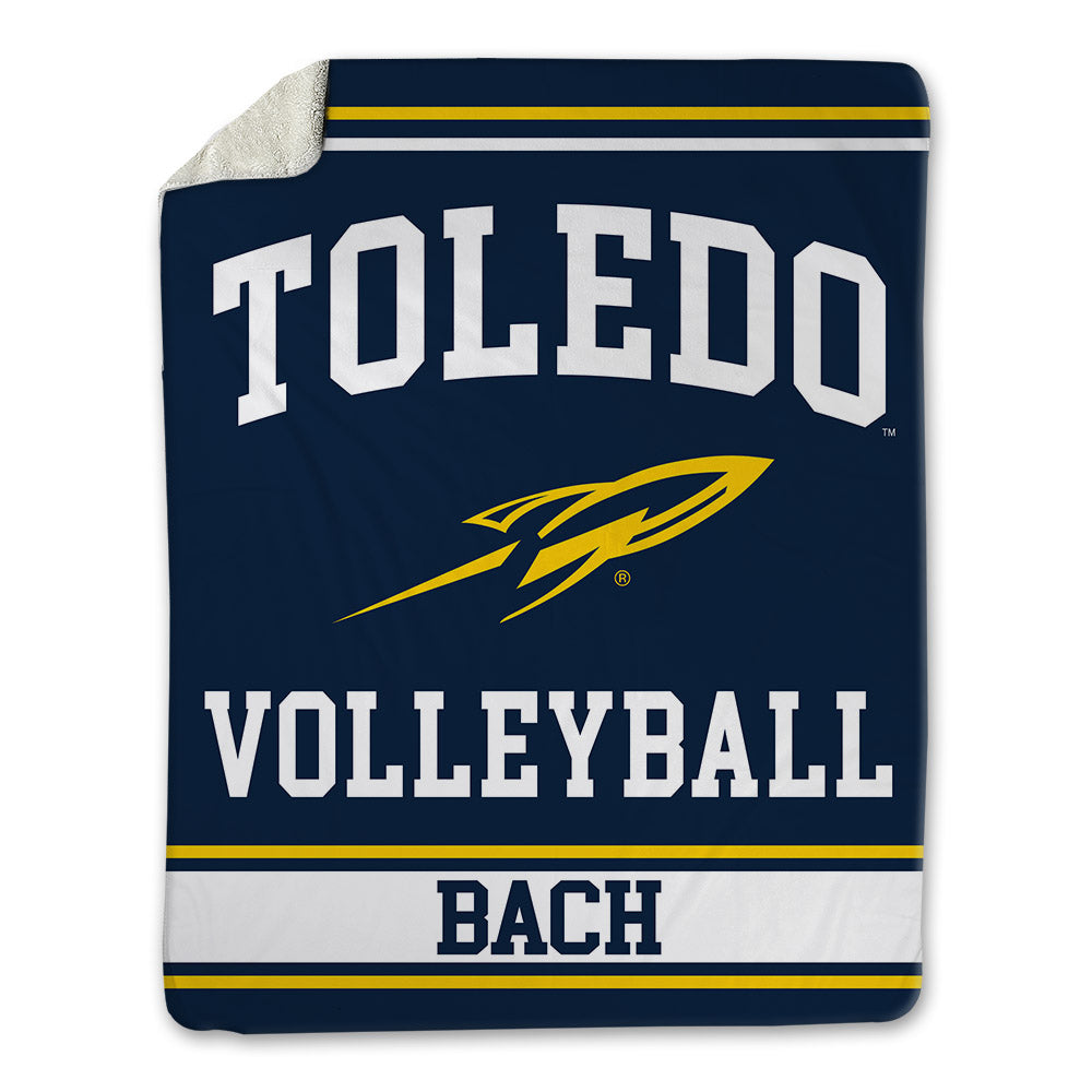 Toledo - NCAA Women's Volleyball : Maddy Bach - Blanket-0