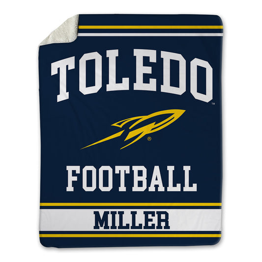 Toledo - NCAA Football : Hyajah Miller - Blanket-0