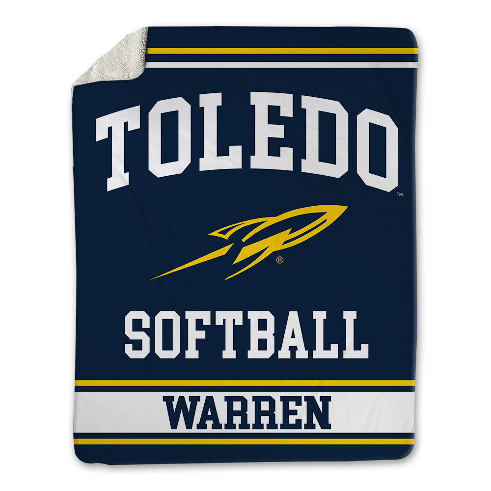 Toledo - NCAA Softball : Marissa Warren - Blanket-0