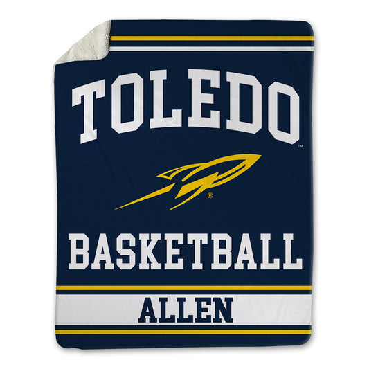 Toledo - NCAA Men's Basketball : Jaylohn Allen - Blanket-0