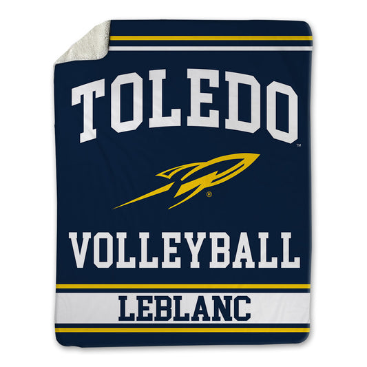 Toledo - NCAA Women's Volleyball : Gabbi LeBlanc - Blanket-0