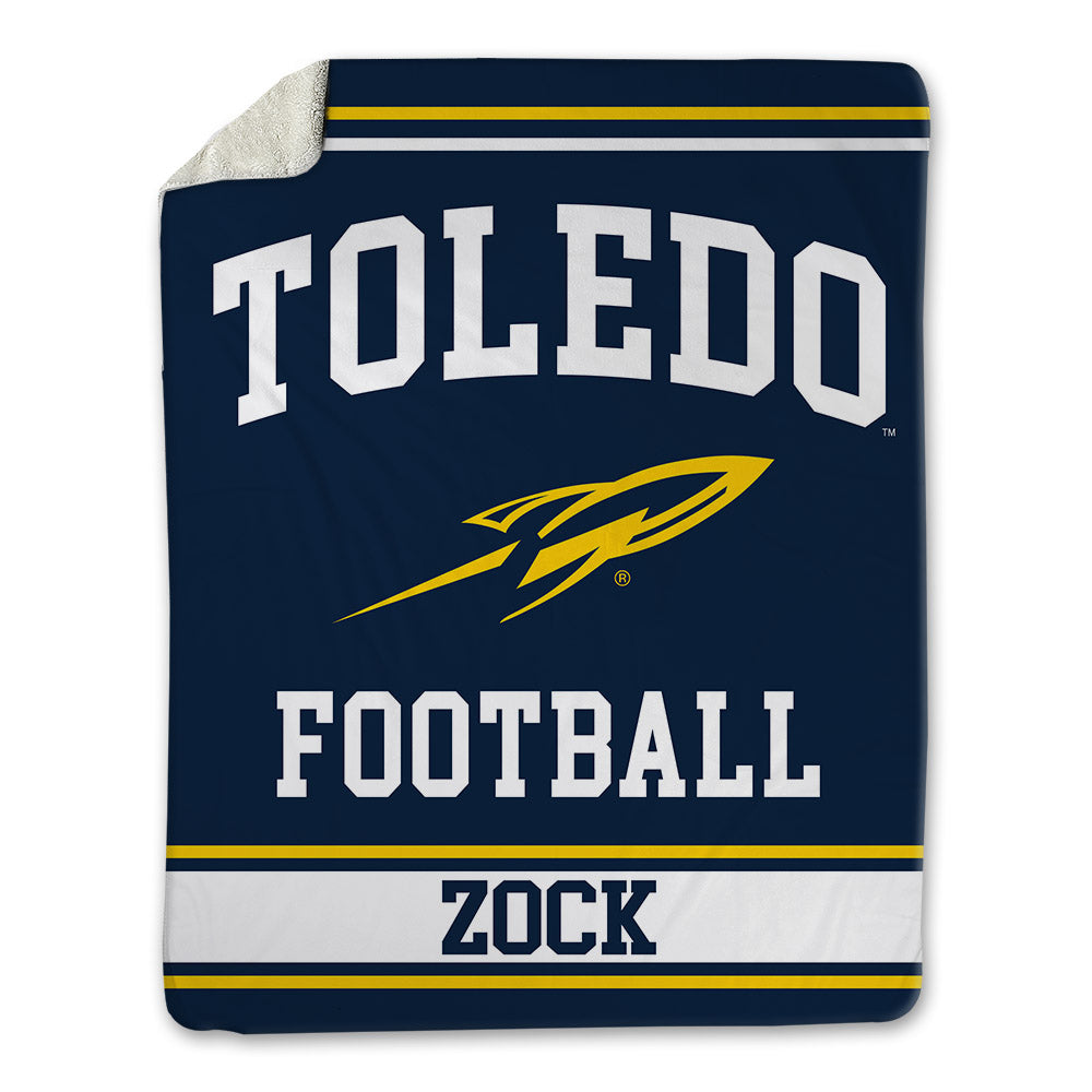 Toledo - NCAA Football : Andrew Zock - Blanket-0