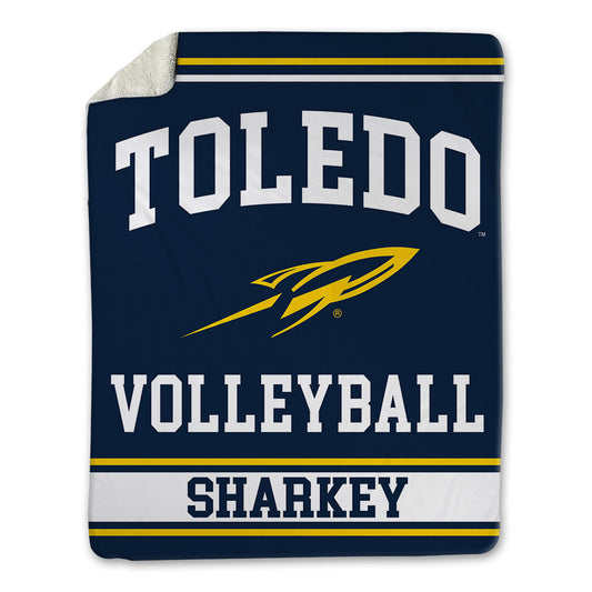 Toledo - NCAA Women's Volleyball : Caylee Sharkey - Blanket-0