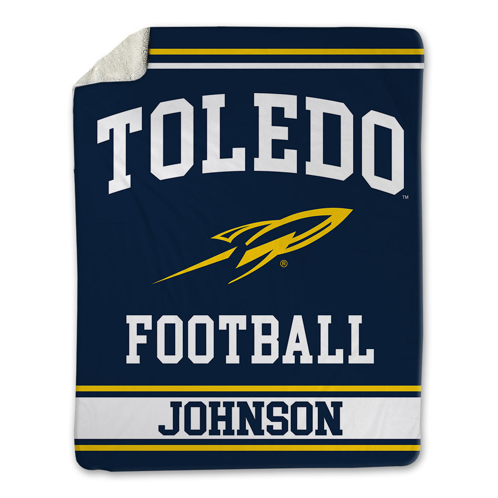 Toledo - NCAA Football : Dominic Johnson - Blanket-0