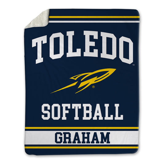 Toledo - NCAA Softball : Kylee Graham - Blanket-0