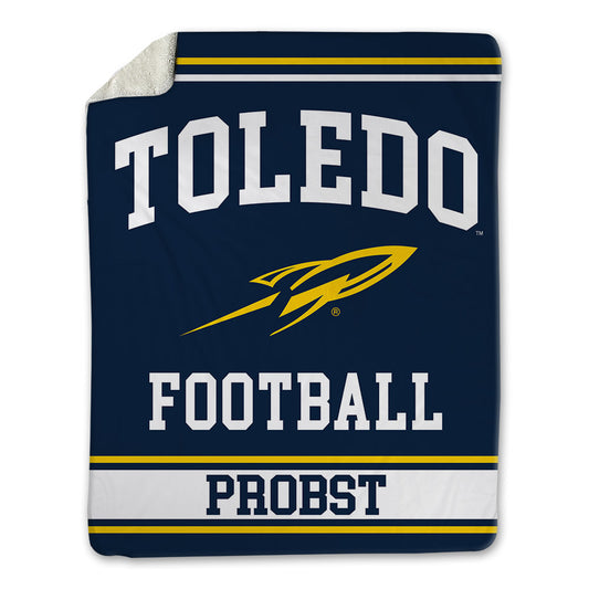 Toledo - NCAA Football : Hunter Probst - Blanket-0
