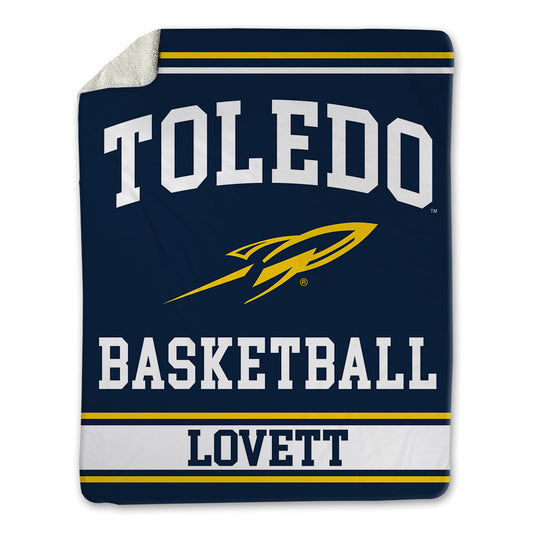 Toledo - NCAA Women's Basketball : Jyah LoVett - Blanket-0