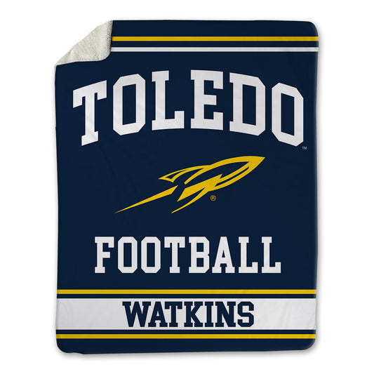 Toledo - NCAA Football : Donovan Watkins - Blanket-0