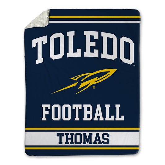 Toledo - NCAA Football : KJ Thomas - Blanket-0