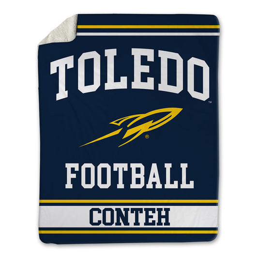Toledo - NCAA Football : Mo Conteh - Blanket-0