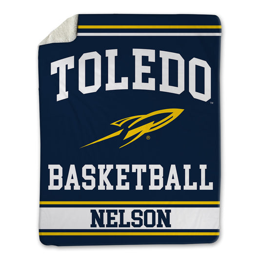 Toledo - NCAA Women's Basketball : Natiah Nelson - Blanket-0