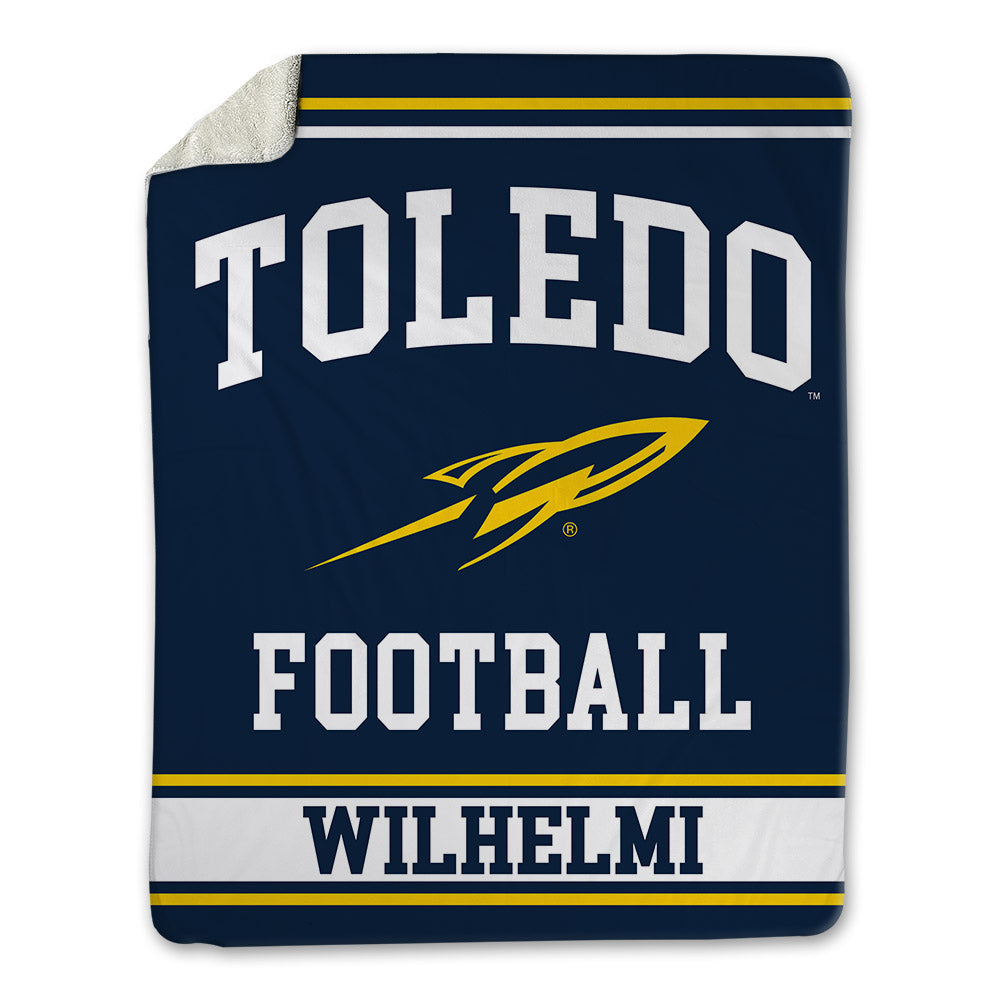 Toledo - NCAA Football : Cade Wilhelmi - Blanket-0