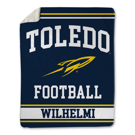 Toledo - NCAA Football : Cade Wilhelmi - Blanket-0