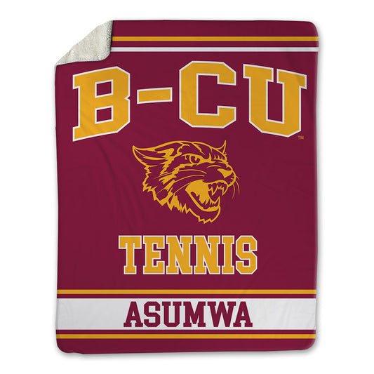 Bethune - NCAA Women's Tennis : Roselida Asumwa - Blanket-0