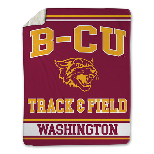 Bethune - NCAA Men's Track & Field : Tyler Washington - Blanket-0
