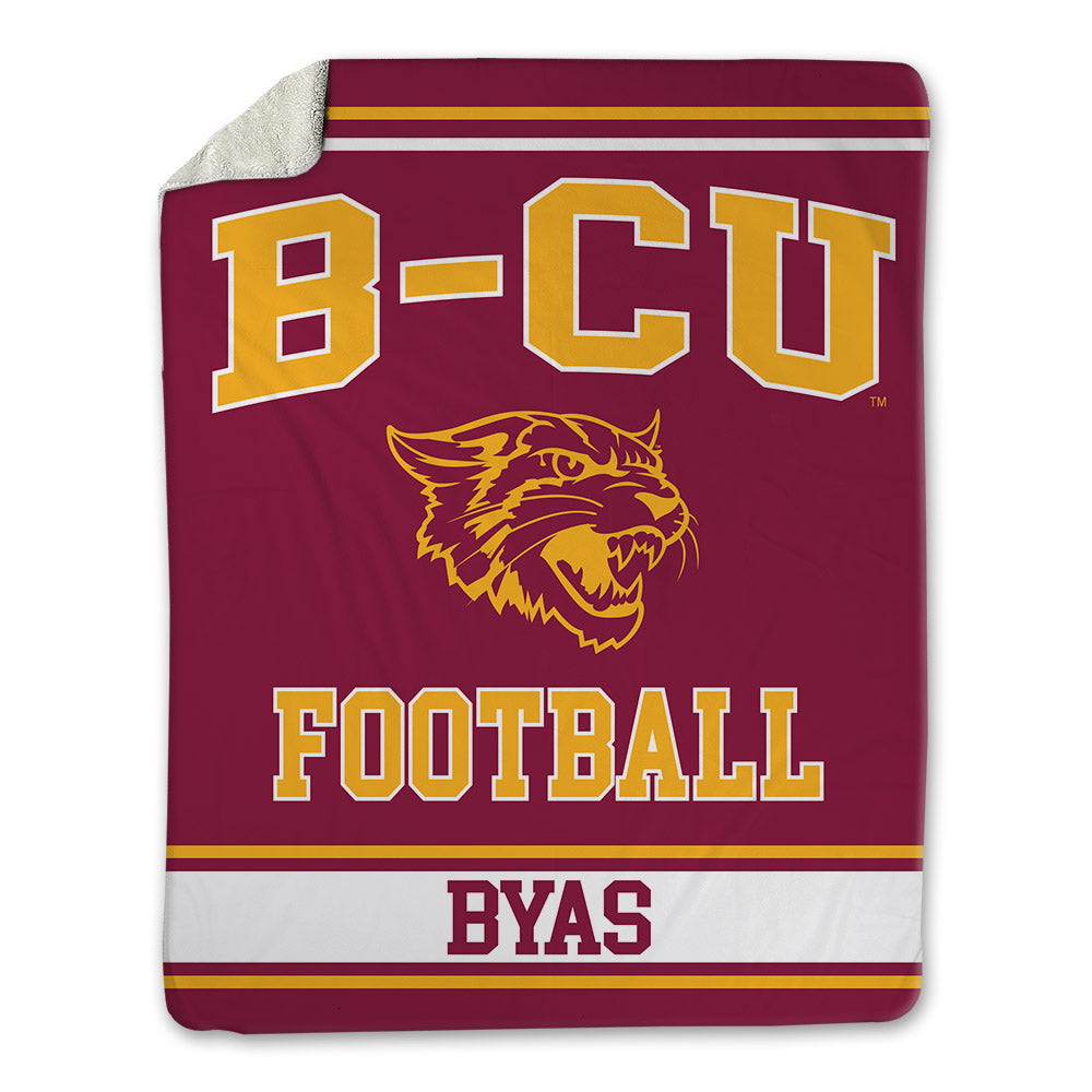 Bethune - NCAA Football : Keontae Byas - Blanket-0