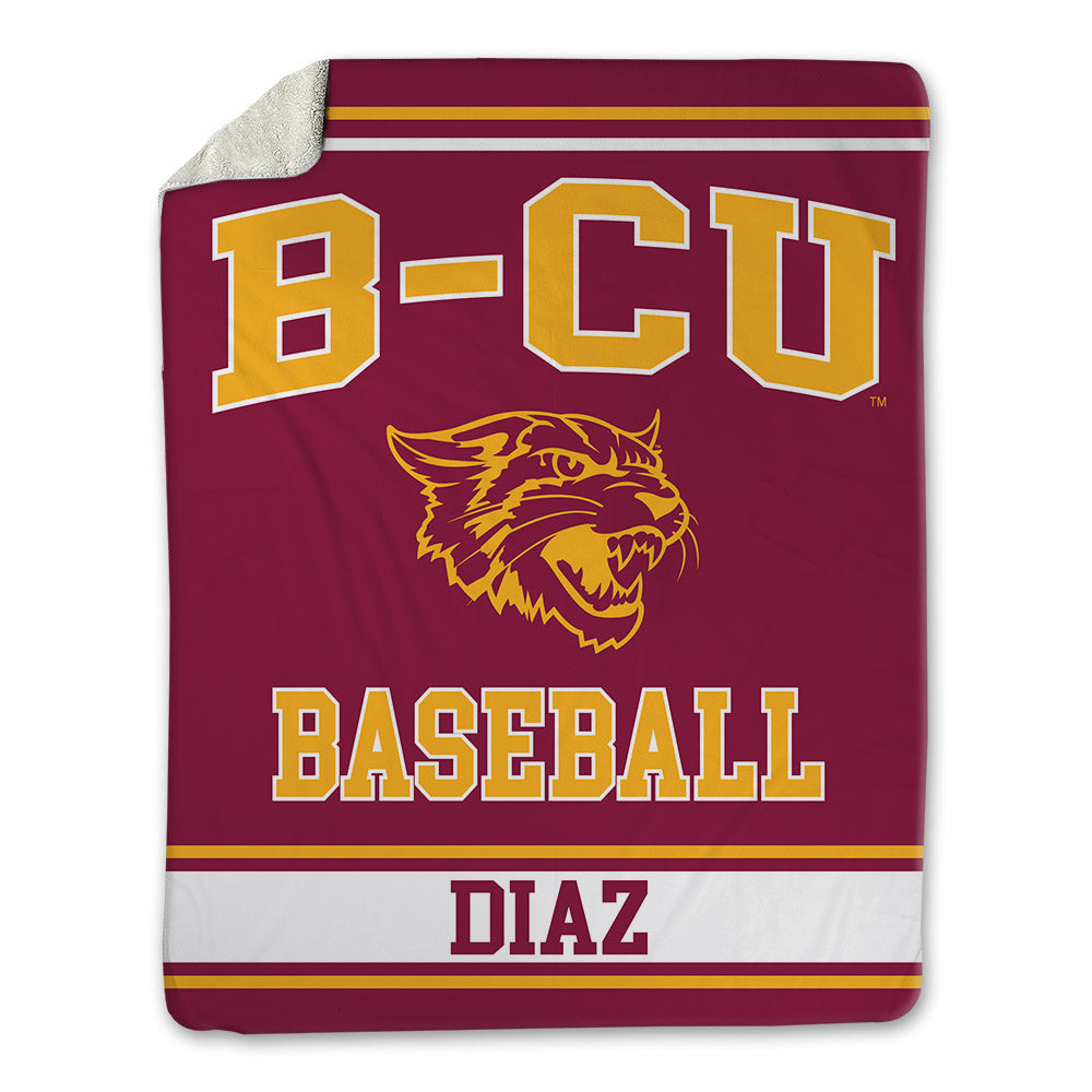 Bethune - NCAA Baseball : Ethan Diaz - Blanket-0