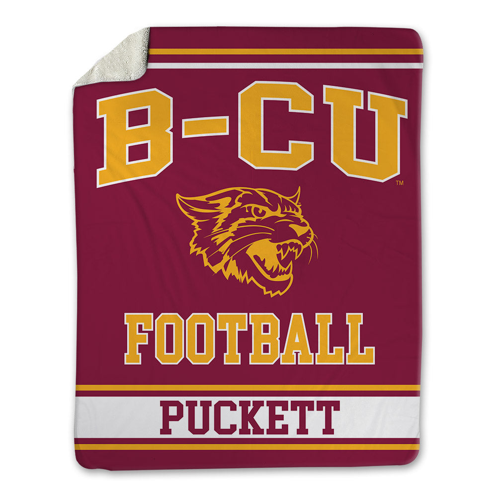 Bethune - NCAA Football : Melvin Puckett - Blanket-0
