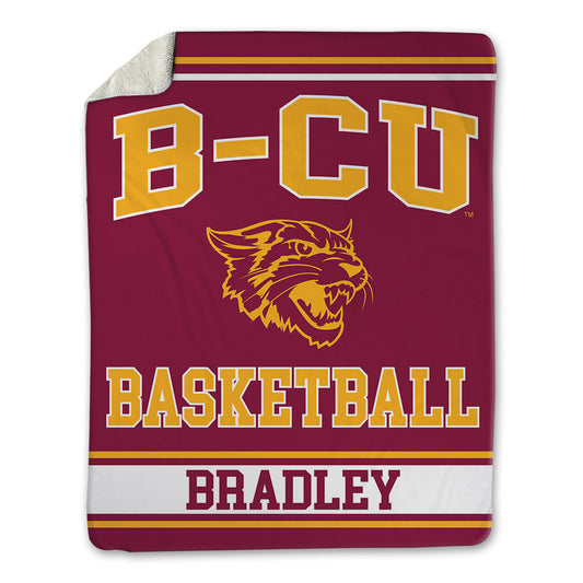 Bethune - NCAA Men's Basketball : Doctor Bradley - Blanket-0