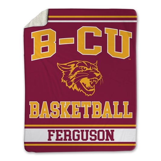 Bethune - NCAA Women's Basketball : Amiyah Ferguson - Blanket-0