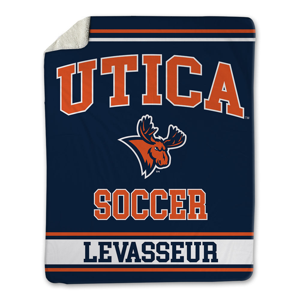 Utica - NCAA Men's Soccer : Cian LeVasseur - Blanket-0