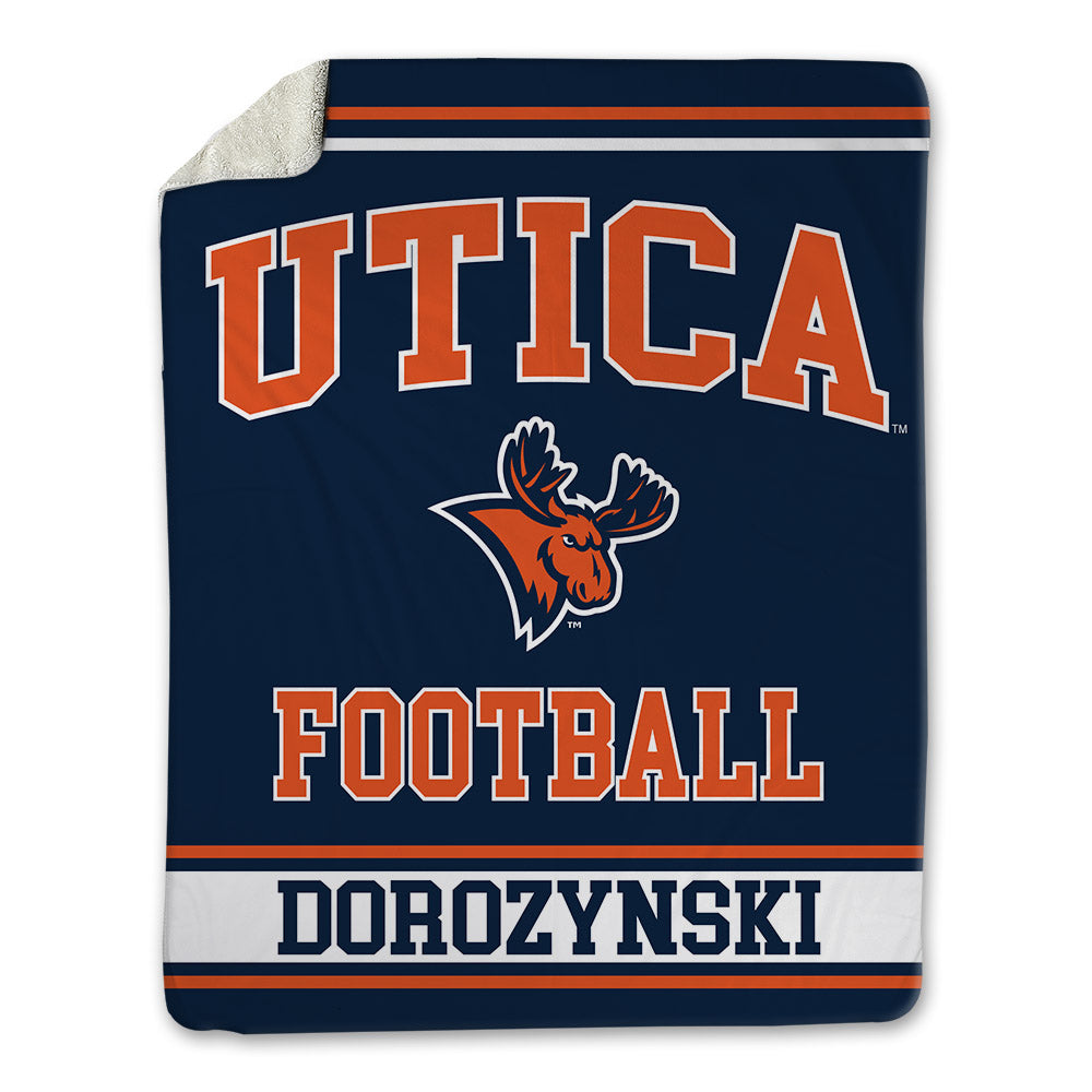 Utica - NCAA Football : Tony Dorozynski - Blanket-0