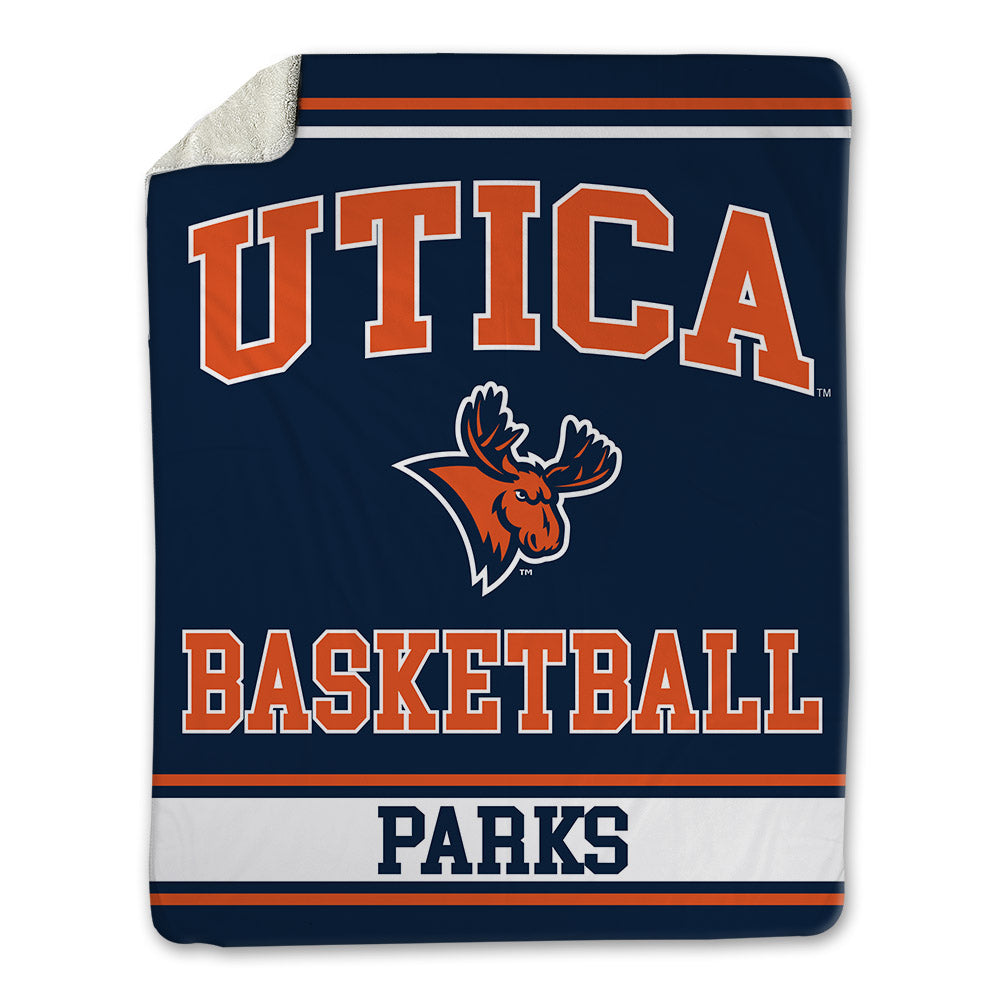 Utica - NCAA Men's Basketball : Keyaton Parks - Blanket-0