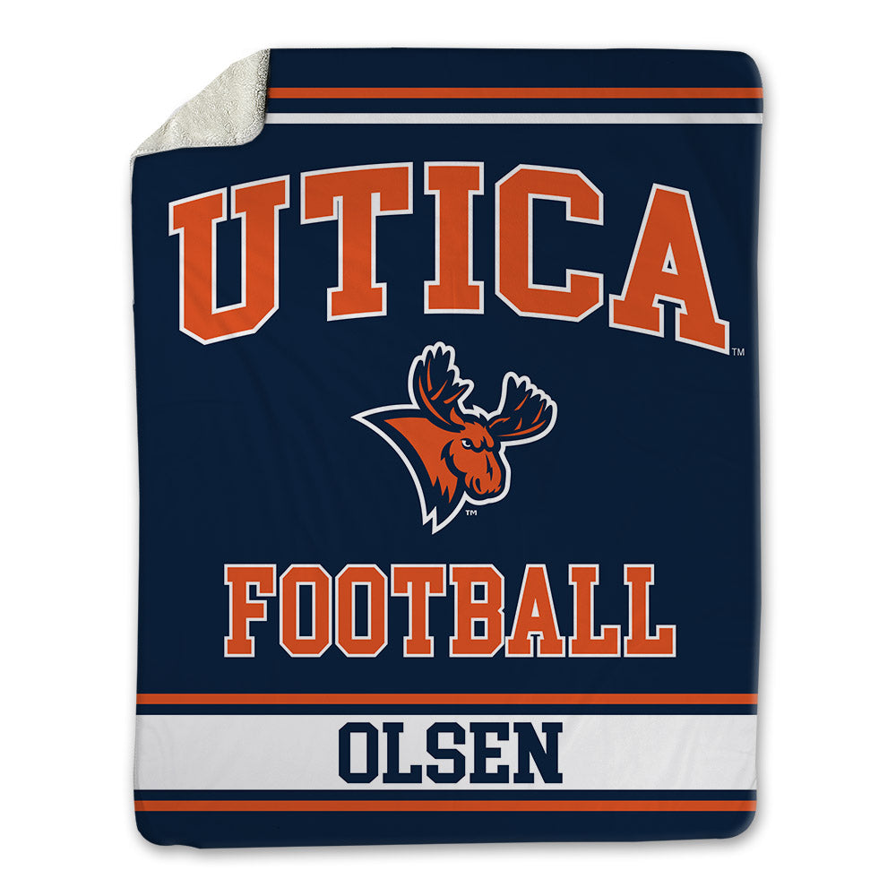 Utica - NCAA Football : Aidan Olsen - Blanket-0