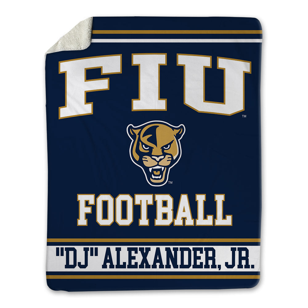 FIU - NCAA Football : Delancy "DJ" Alexander, Jr. - Blanket-0