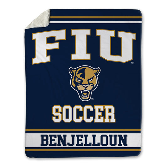FIU - NCAA Men's Soccer : Jad Benjelloun - Blanket-0