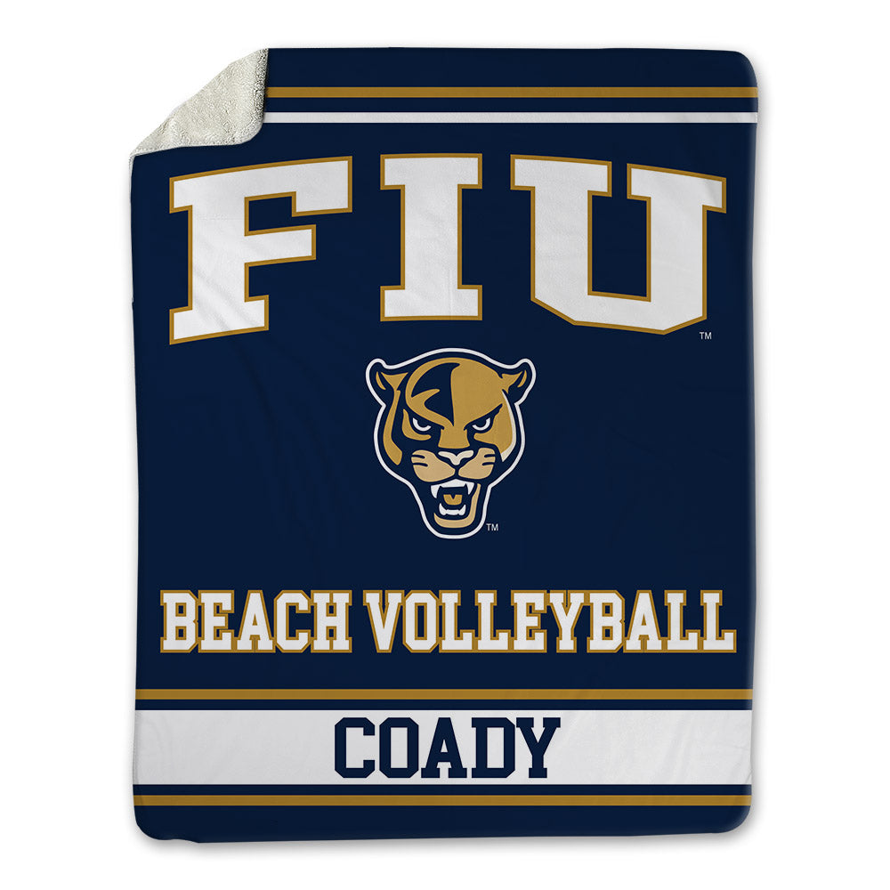 FIU - NCAA Beach Volleyball : Lauren Coady - Blanket-0