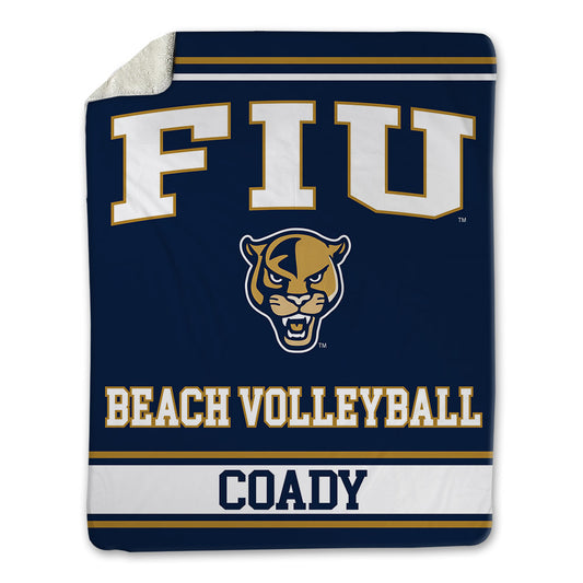 FIU - NCAA Beach Volleyball : Lauren Coady - Blanket-0