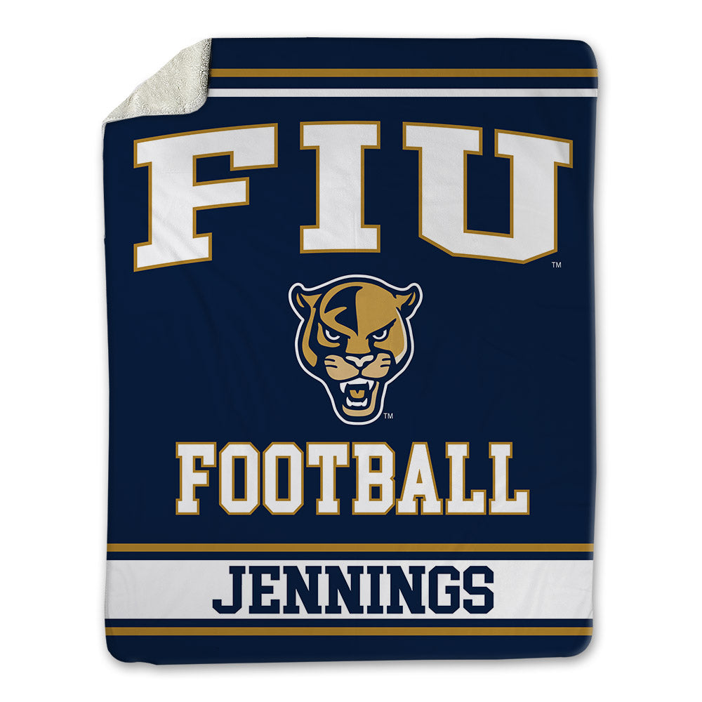 FIU - NCAA Football : Nathan Jennings - Blanket-0