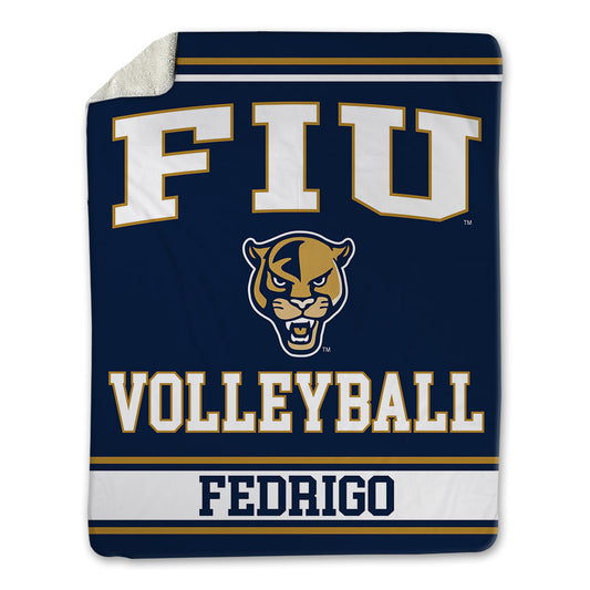 FIU - NCAA Women's Volleyball : Gina Fedrigo - Blanket-0