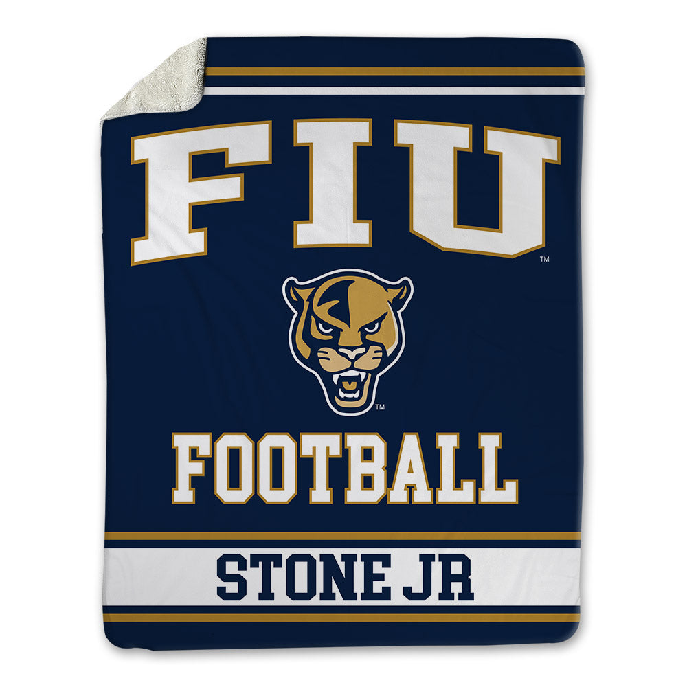 FIU - NCAA Football : Joseph Stone jr - Blanket-0