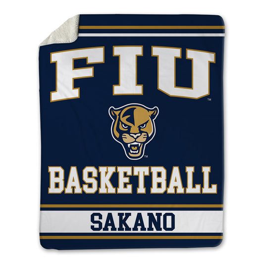 FIU - NCAA Women's Basketball : Mio Sakano - Blanket-0
