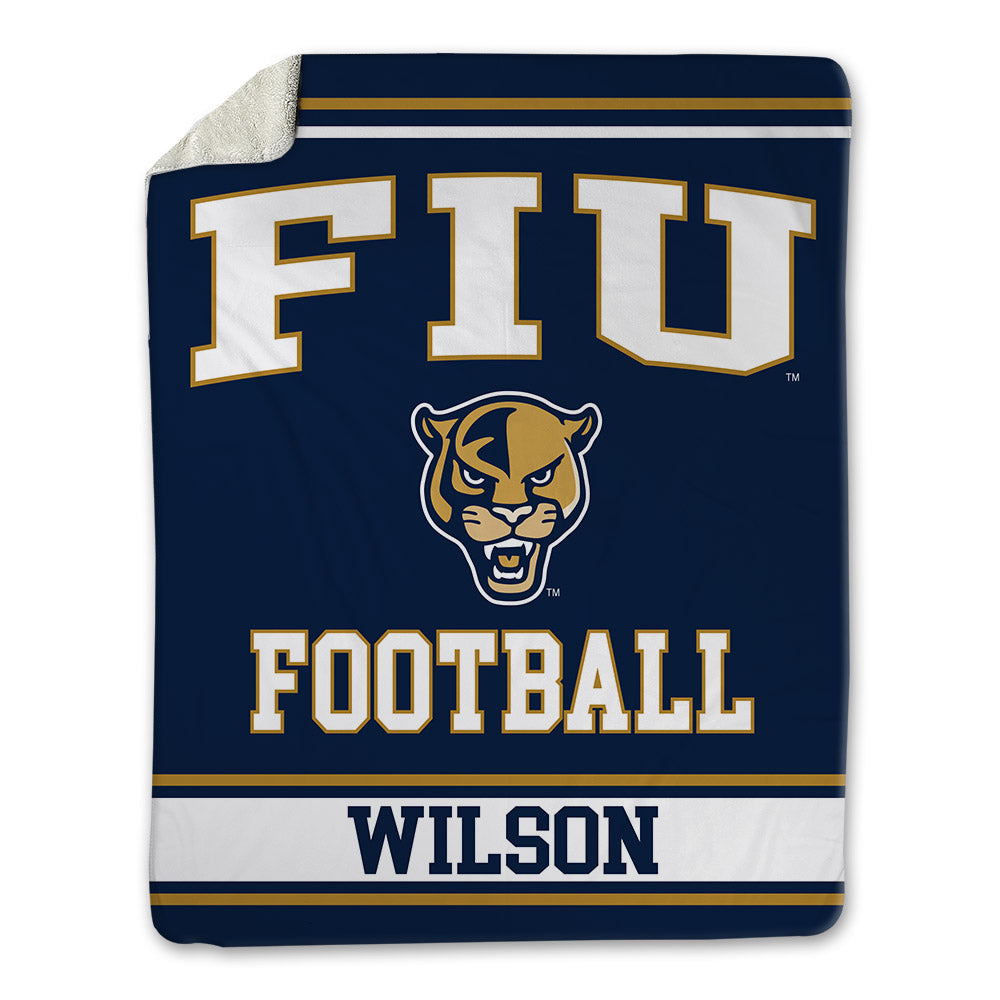 FIU - NCAA Football : Riley Wilson - Blanket-0