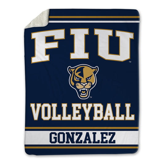 FIU - NCAA Women's Volleyball : Mia Gonzalez - Blanket-0