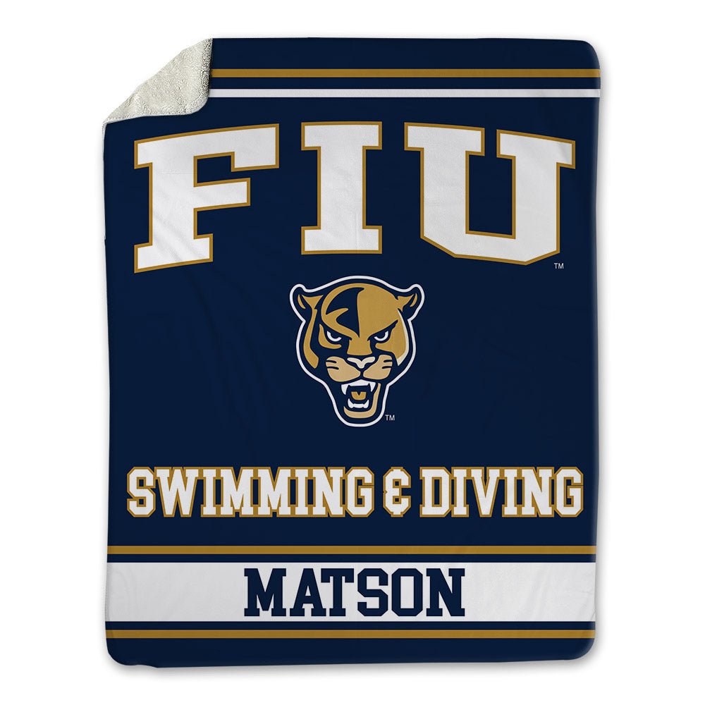 FIU - NCAA Women's Swimming & Diving : Olivia Matson - Blanket-0