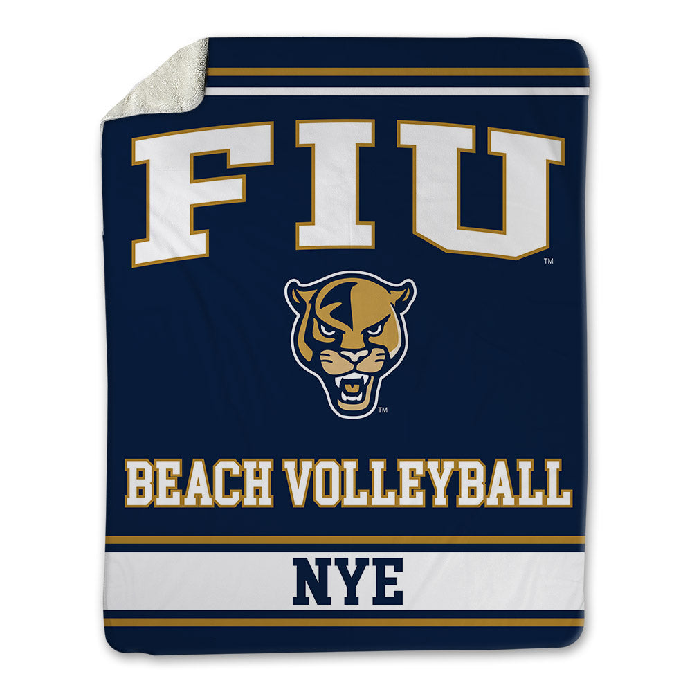FIU - NCAA Beach Volleyball : Elizabeth Nye - Blanket-0