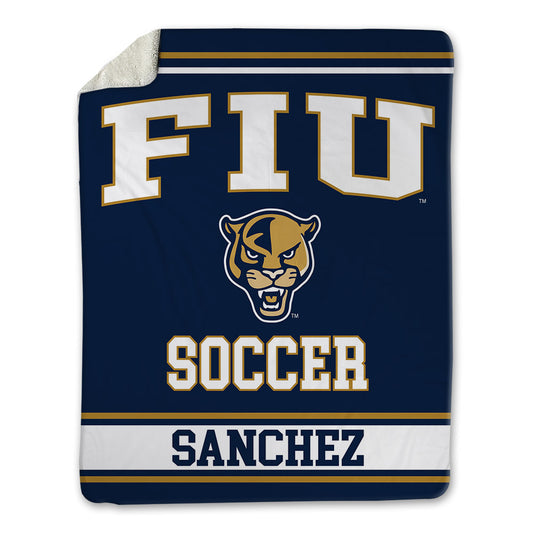 FIU - NCAA Men's Soccer : Diego Sanchez - Blanket-0