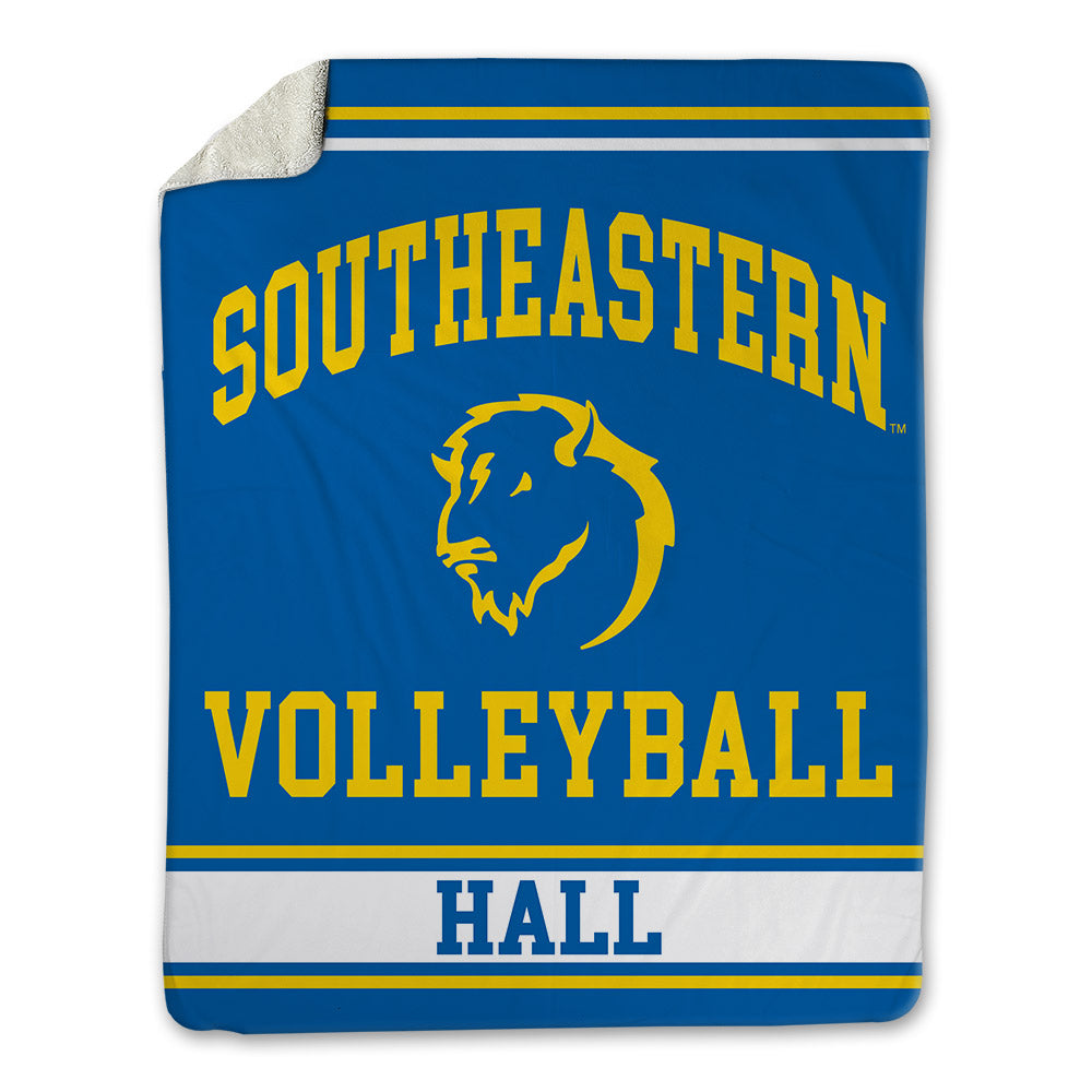 Southeastern - NCAA Women's Volleyball : Kynadi Hall - Blanket-0