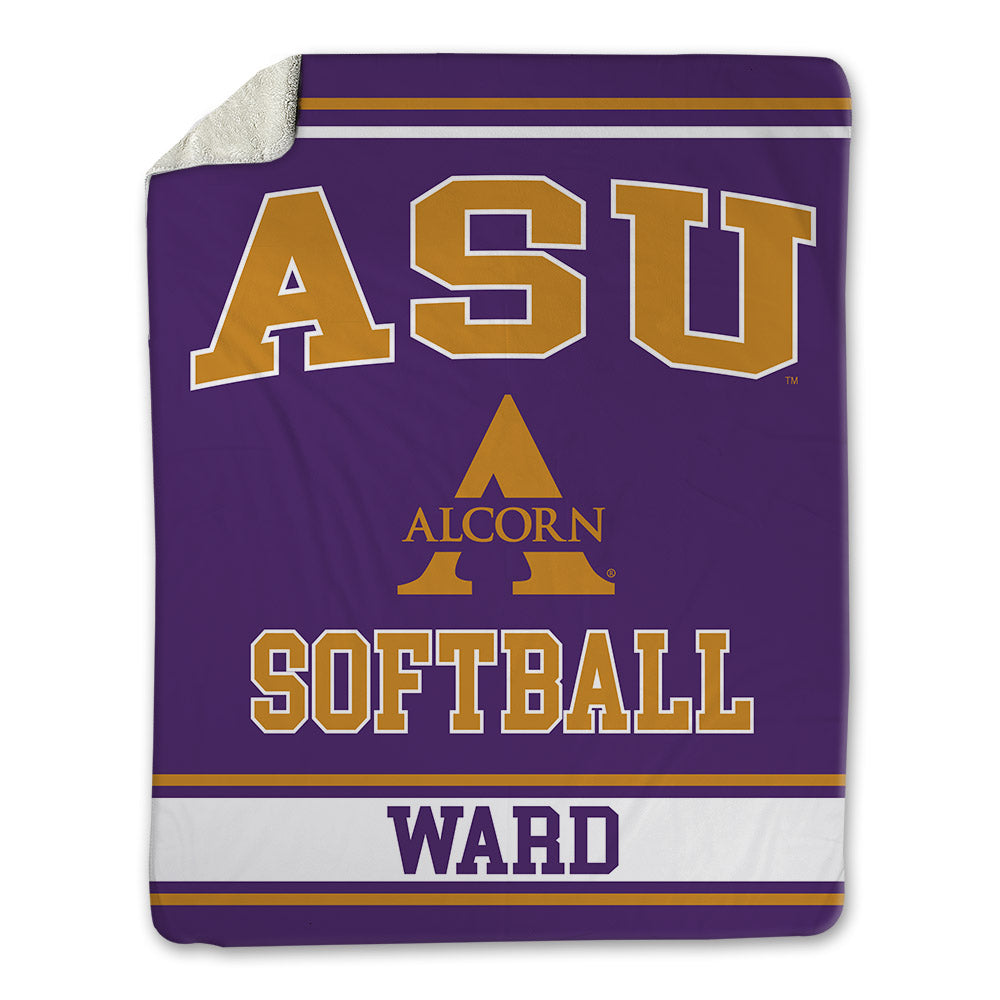 Alcorn - NCAA Softball : Mackenzie Ward - Blanket-0