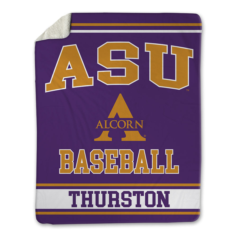 Alcorn - NCAA Baseball : Chance Thurston - Blanket-0