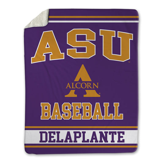 Alcorn - NCAA Baseball : Tristan Delaplante - Blanket-0