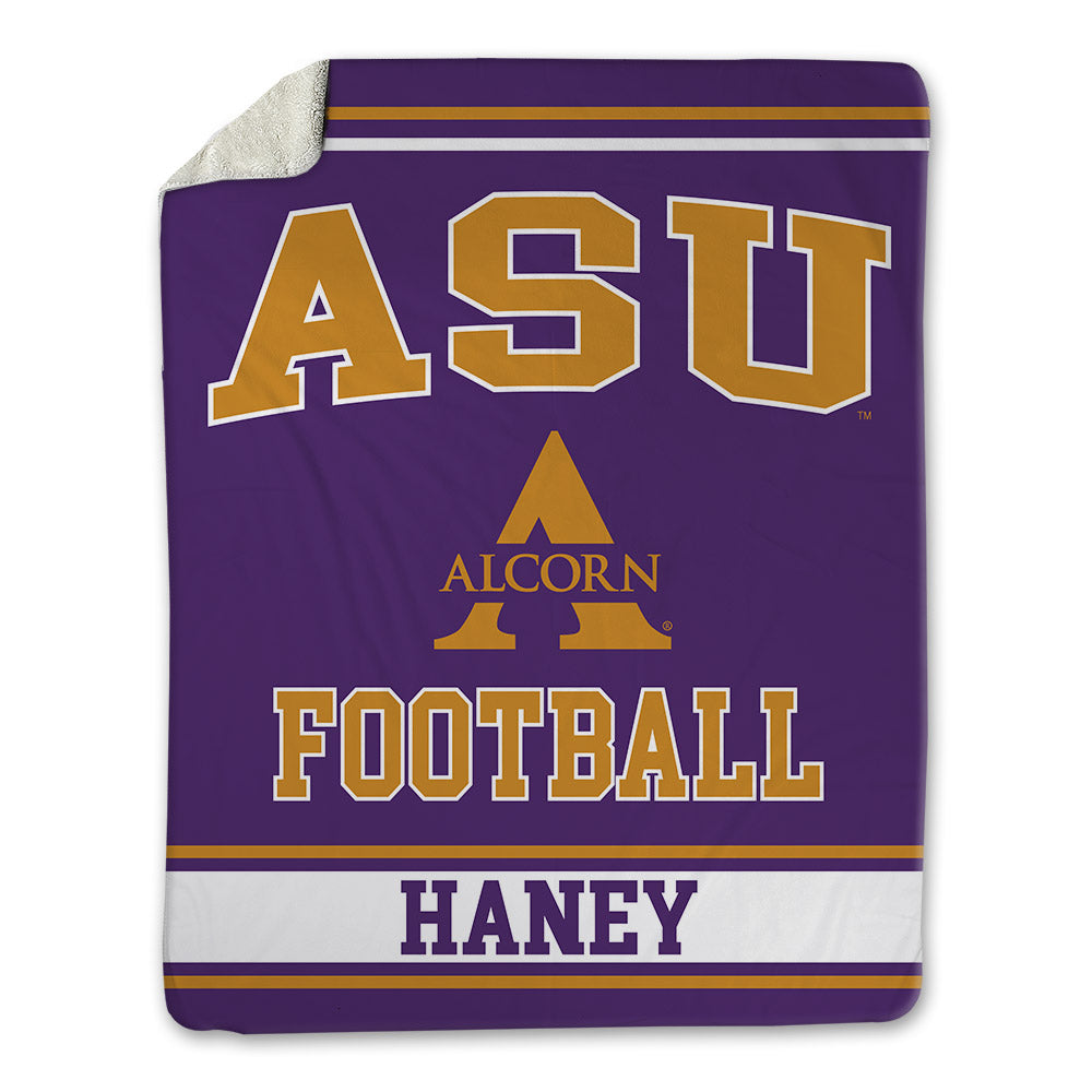 Alcorn - NCAA Football : Tayvion Haney - Blanket-0