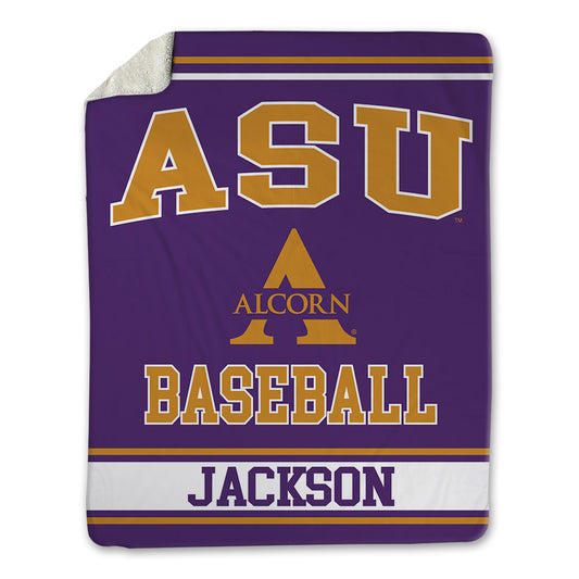 Alcorn - NCAA Baseball : Chance Jackson - Blanket-0