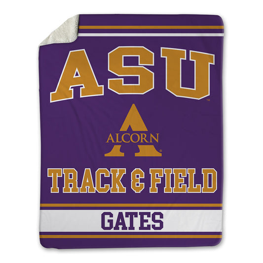 Alcorn - NCAA Women's Track & Field : Katie Gates - Blanket-0